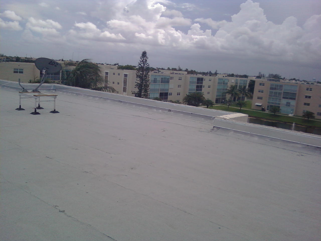 ABA Customs, Inc. BUR Re-Roof Project in Dania Beach, Florida!