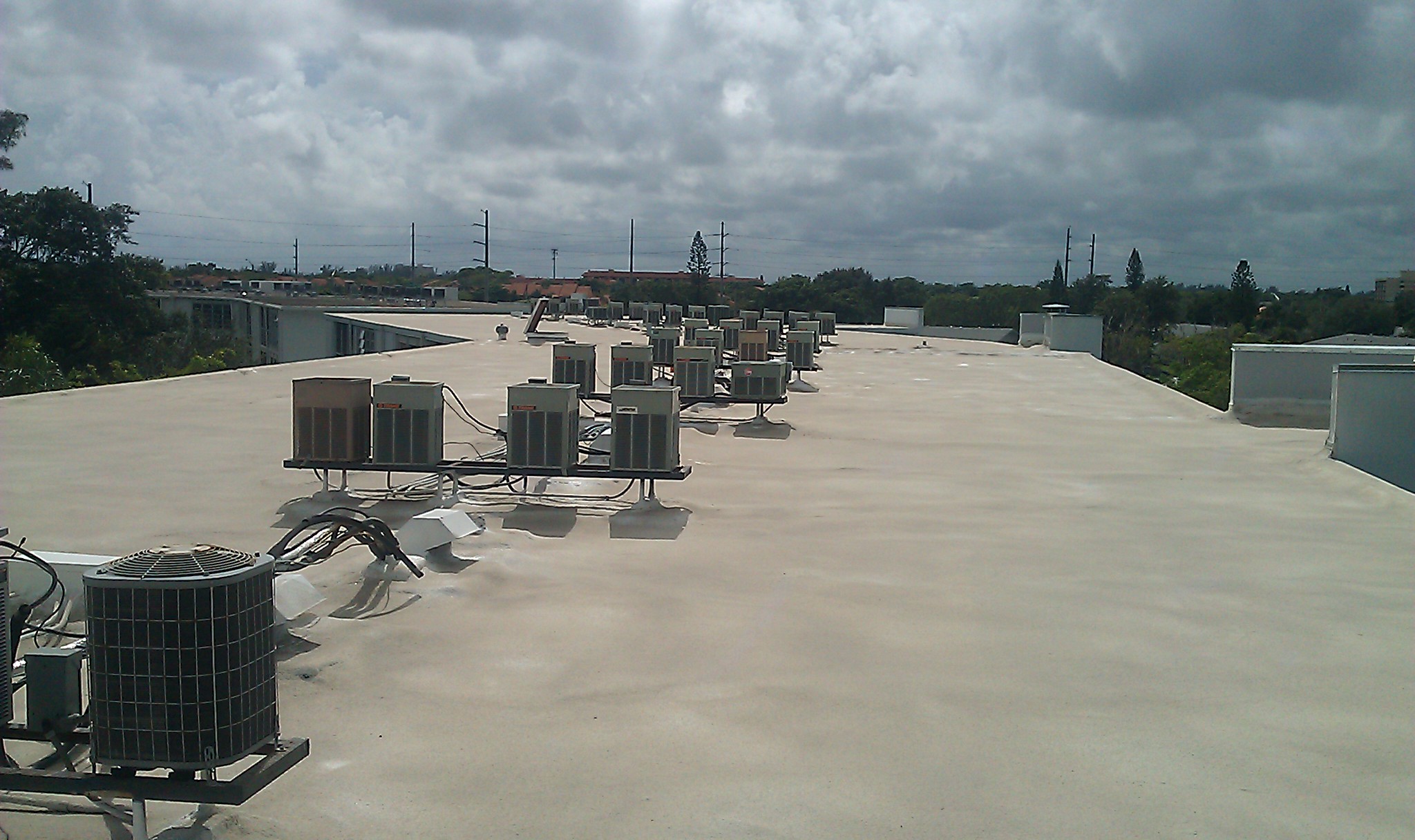 ABA Customs, Inc. Silicon with Granules Re-Roof Project in Deerfield Beach, Florida!