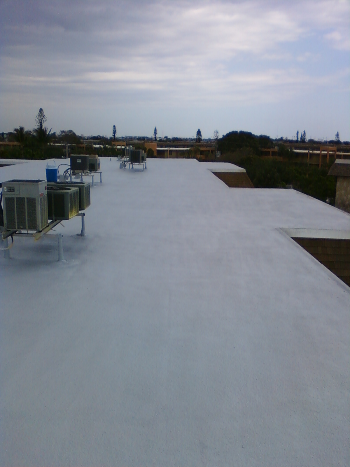 ABA Customs, Inc. SPF Re-Roof Project in Oakland Park, Florida!